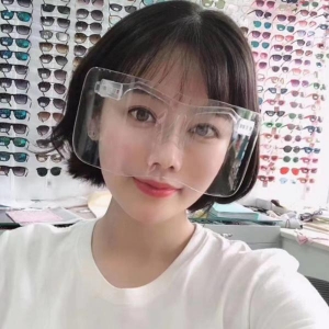 업그레이드 플라스틱 페이스쉴드 비말차단 보안경