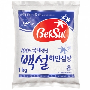 백설)백설탕(1kg)-박스(20개입)