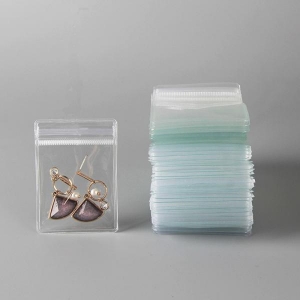 투명 PVC 악세사리 보관 지퍼백 8x6cm 100P DD-11180