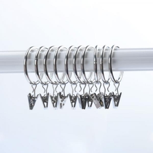 커튼집게링 집게링 커튼봉 고리 커튼걸이 10P M11260