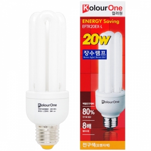 장수램프 20W EFTR20EX-L 전구색