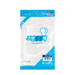 크린랩 김장백 중형 10포기용 2매 김장봉투 비닐봉투