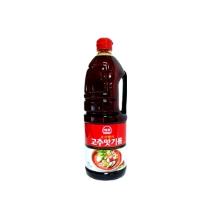 해표 요리백미 고추맛기름 1.8L 8ea 1box