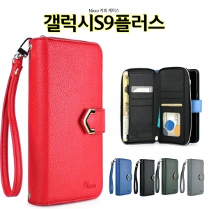 Nixxo 갤럭시S9플러스 지갑 케이스 G965 지퍼 다이어리