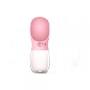 반려동물 휴대용 물병350ml(핑크)