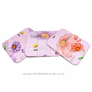 (2개묶음)다용도미니매트 34.5x30cm 휴대용 방석