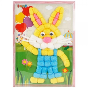 플레이콘 부조액자(토끼)