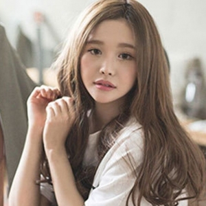 여성 긴 머리 가발