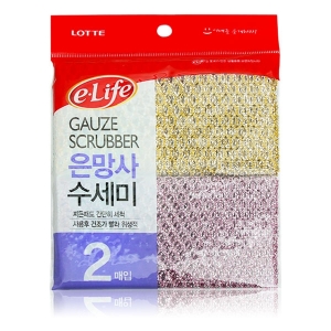 롯데은망사수세미(2매입)