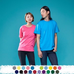30수 무지 라운드넥 면티(남녀공용)