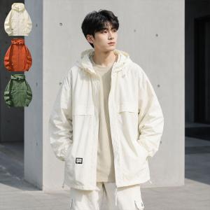 남성 데일리 아웃도어 베이직 무지 자켓