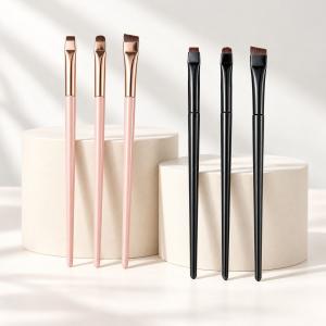 3종 아이라이너 브러쉬 얇은 아이브로우 아이라인 애교살 삼각존 눈썹 펜슬 브로우 브러쉬