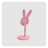 귀여운 탁상용 토끼 핸드폰 거치대 아이선물용 조절