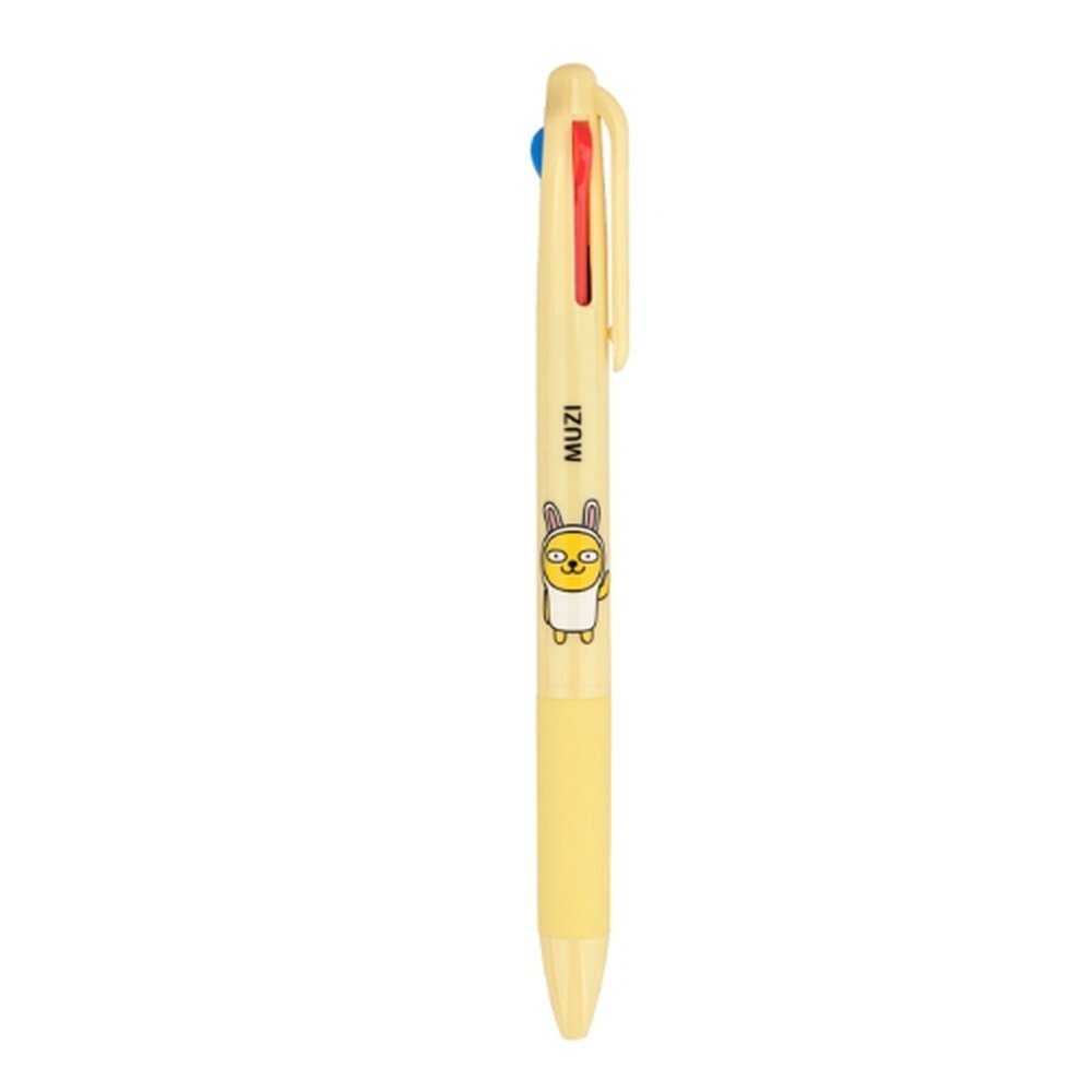 카카오프렌즈 3색 볼펜 0.7mm 무지 / 11X145mm (1개입)