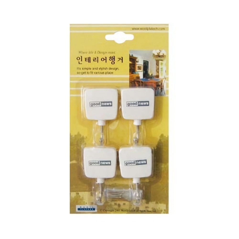 세모네모 인테리어 사각행거 HB-02 (1개입)