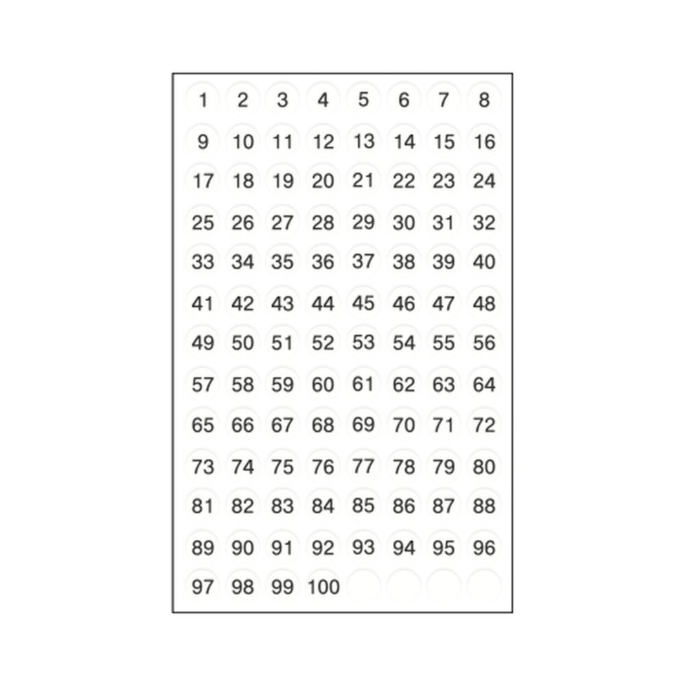 세모네모 라벨 견출지 10-321W (1개입)