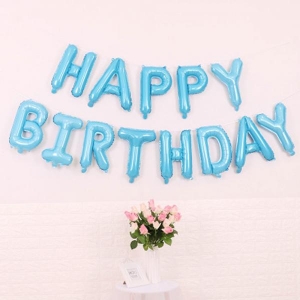 생일 축하 파티 꾸미기 풍선 세트 알파벳