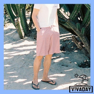 VIVA-O137 체크남성수영복