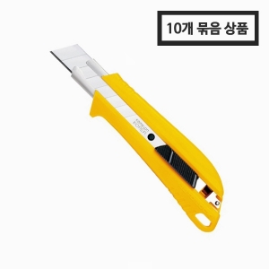 코메론 커터칼 ABS 단독 오토락 18mm 1BOX 10개