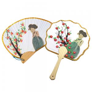 글로벌이지 민화부채 신윤복(10인 포장)