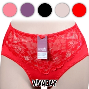 VIVADAY-RP32 뒷레이스 맥시팬티
