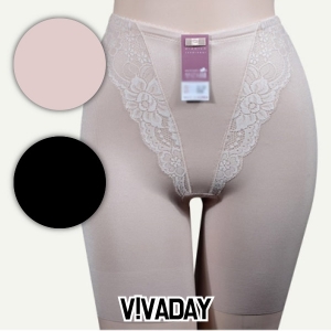 VIVADAY-RA44 레이스 포인트 누드사각거들