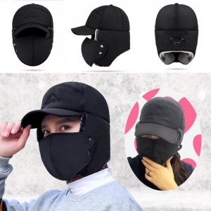 안감퍼 방한모자 군밤 귀도리 트래퍼햇